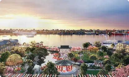 mặt bằng và tiện ích vinhomes hạ long xanh